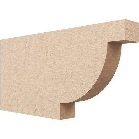Ekena Millwork 2in. W x 8in. H x 16in. L Alpine Woodgrain TimberThane Rafter Tail, Primed Tan RFTUR02X08X16ALPRCPR